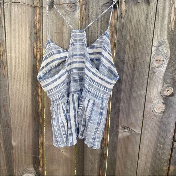 Audrey 3+1 striped cropped top size xs - Picture 2 of 4